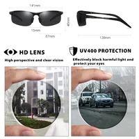 Lunettes de soleil polarisées de luxe en aluminium 2026 pour homme, vision jour et nuit, anti-éblouissement, pour la conduite, Oculos De Sol Masculino 3