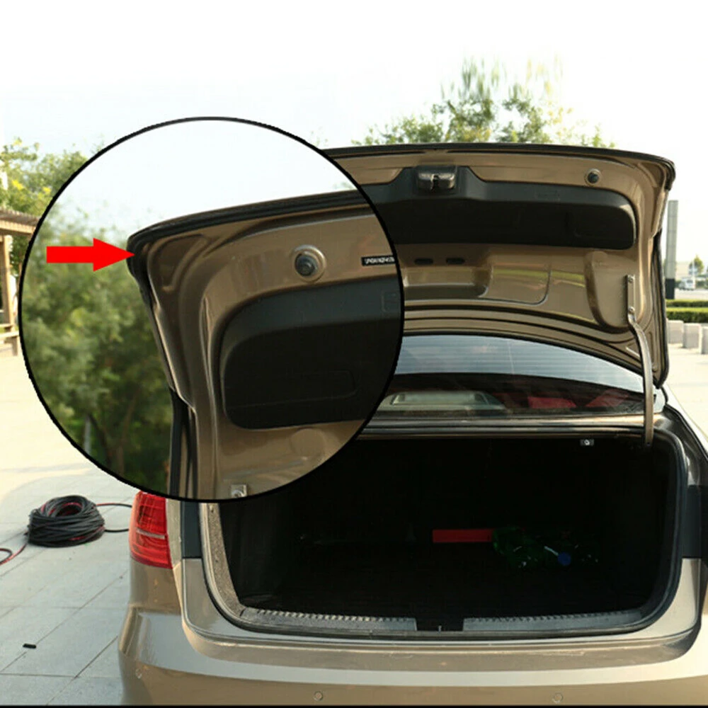 

Уплотнительная лента для задней части универсальные аксессуары для автомобильной черной двери Передняя 10 метров EPDM Резина L-образной формы прочное литье