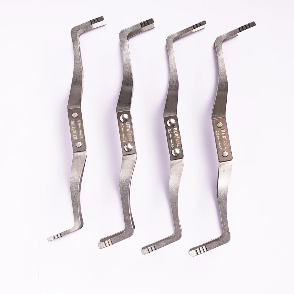 4pcs / set Auto Locksmith Y Tension Wrenches Tools Car Adjustable Tool