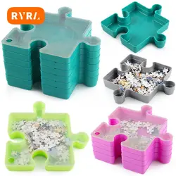 6-layerPuzzle Storage Box With Transparent Cover3D Puzzle Splicing Sorting Organizer Multifunctional Puzzle Storag Tool