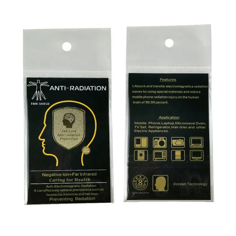 

Custom High Quality EMF/EMR Anti Radiation Sticker With Scalar Energy Saver Chip Bio Energy Stickers