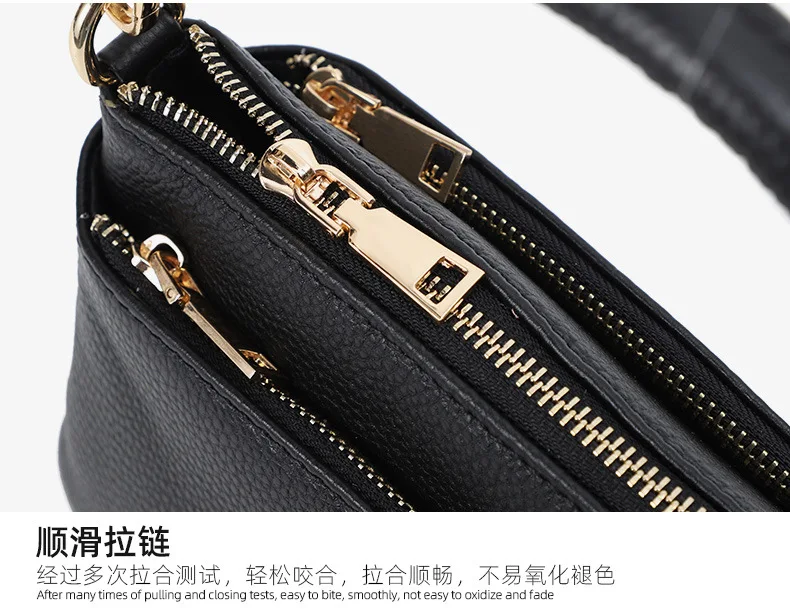 Genuine Leather Crossbody Bag for Women