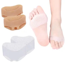 

1 Pair Silicone Bunion Corrector Toe Separator Toe Hallux Valgus Foot Care Tool Forefoot Pads Toe Pain Relief Gel Pads Corrector
