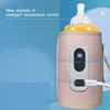 Household Digital Display Bottle Insulation Sleeve Usb Universal Warm Milk Protective Sleeve For Children 3