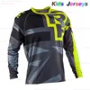 2025 New Kids Quick Dry Motocross Jersey Downhil Mountain Bike DH Shirt MX Motorcycle Clothing Ropa For Boys MTB T-Shirts 3