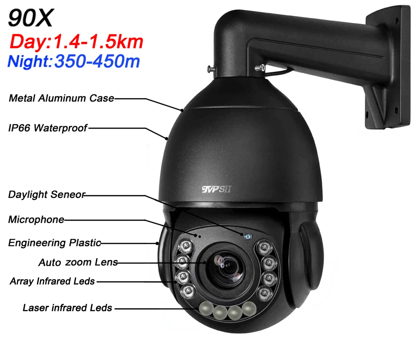 블랙 자동 추적 CamHi 유선 IP 보안 카메라, 4K 적외선 256G, 90X 광학 줌 오디오, 360 ° 와이파이, 4G, 5G 심, 4 인 1 PTZ, 8MP