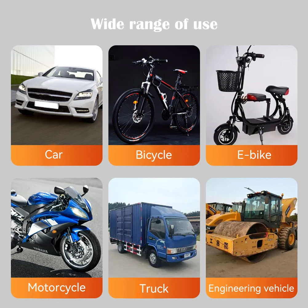 Mortorcycle Solar Power LED Warning Light Night Ride Tail Light Anti-rear Strobe Light for Motorcycle Electric Vehicle Bicycle