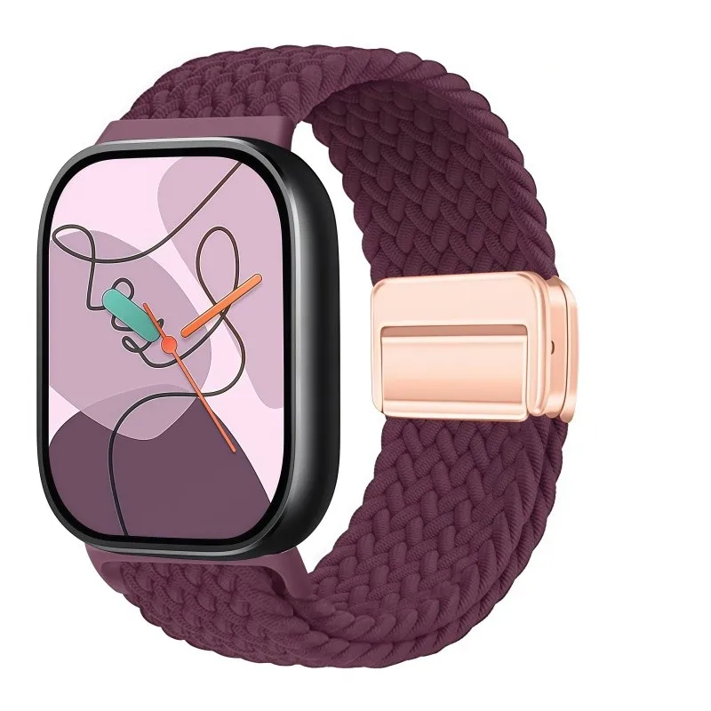 Magnetic Nylon Breathable Braided Sport Watchband Bracelet Accessories