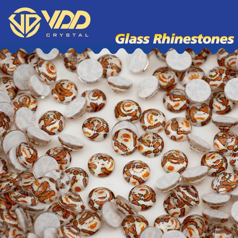 VDD 239 Leopard SS6-SS30 Neueste Glas Strass Kristall Flatback Glitter Strass Stein Für DIY Handwerk Nail art Zubehör