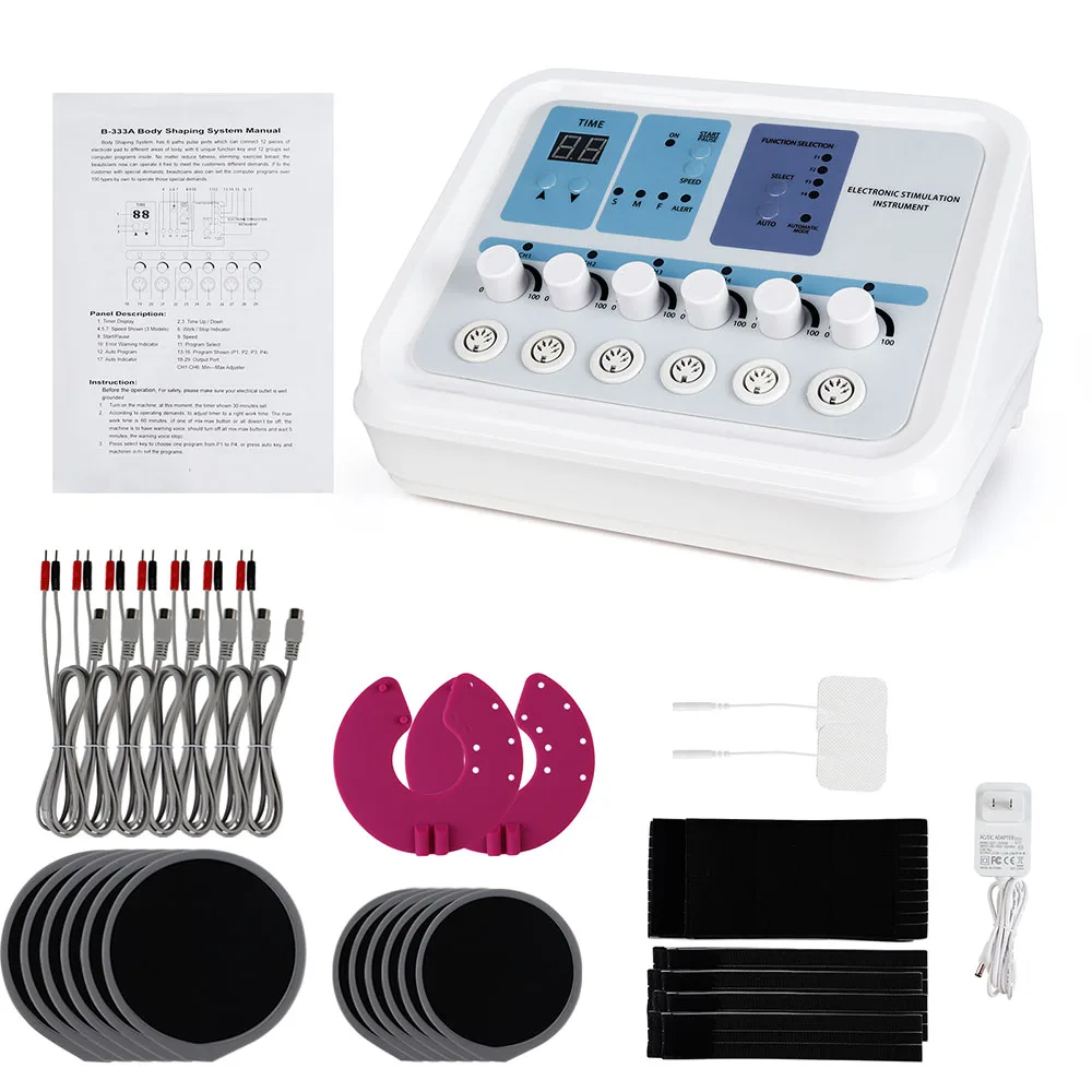 Weight Loss Machine EMS Stimulator Electrostimulation Machine Full Body Dredge Meridians Muscle Stimulator massager