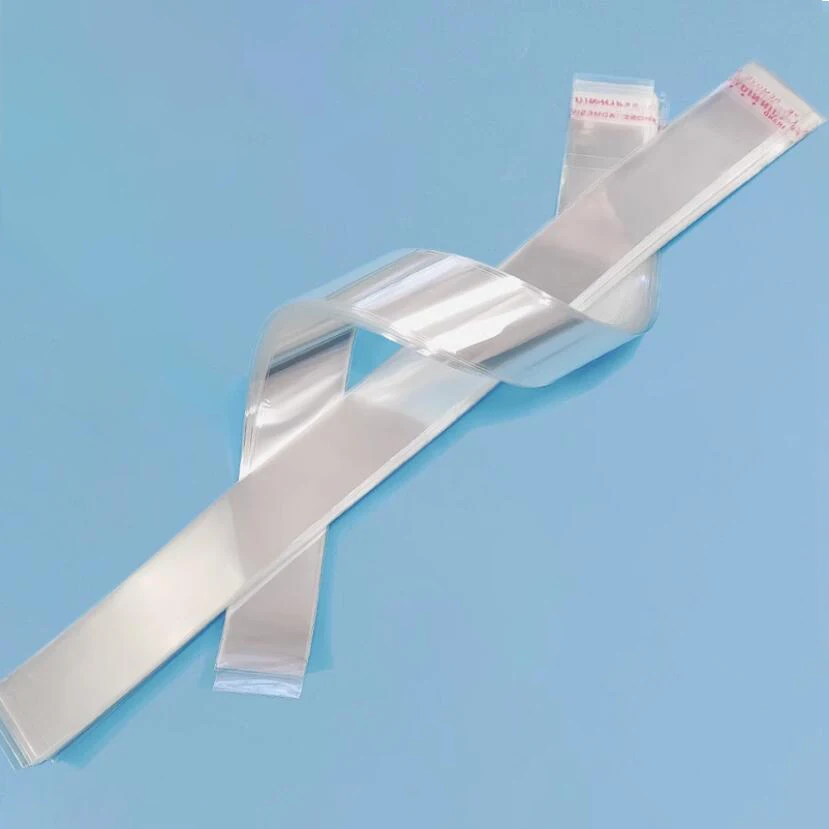 6x30cm clear OPP bag Width 6cm OPP self-adhesive bag, transparent plastic self sealing bag,  thickness 0.08mm 3