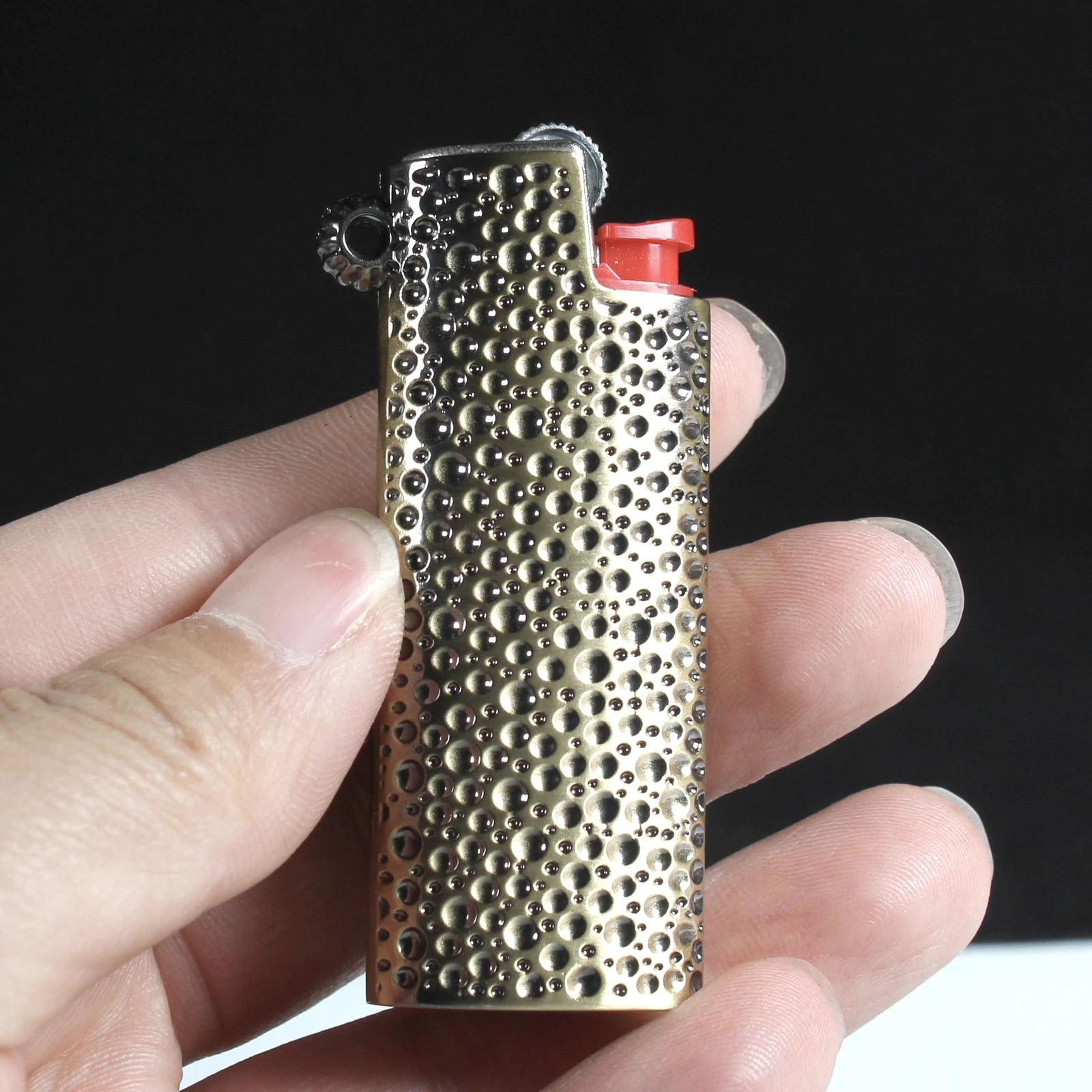 Metal Lighter Case Cover Holder Sleeve Pouches For BIC Full Size