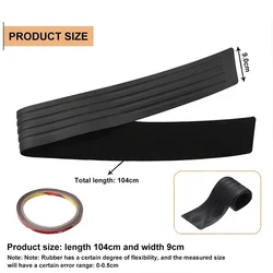 Enhanced Rear Bumper Protector and Anti - Slip Safety Guard (1pcs)