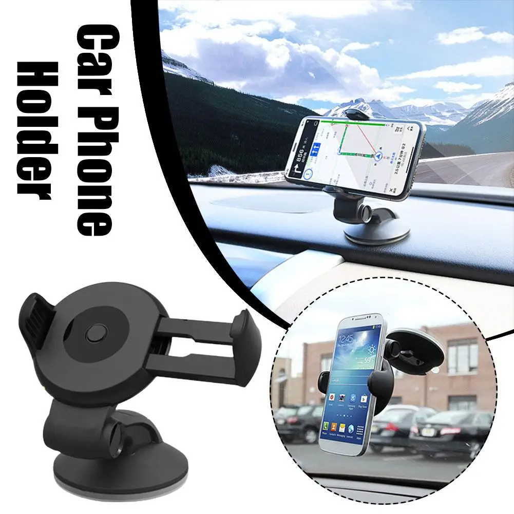 

360 Degree Rotation Car Mobile Phone Holder Universal for Phone In Car Holder Windshield Cell Stand Support Smartphone Brac V4A9