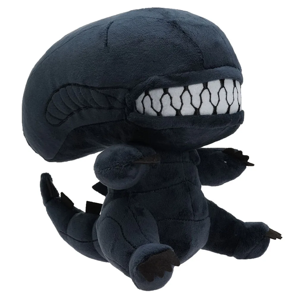 エイリアン Xenomorph 形のジッパー口ぬいぐるみかわいいぬいぐるみ枕