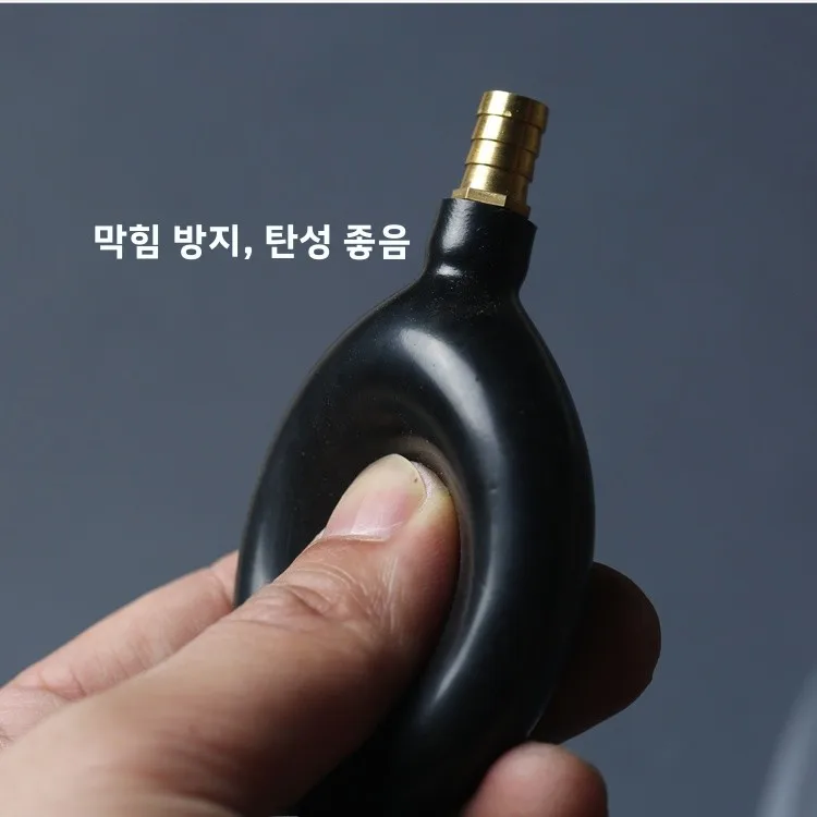 순수 구리 다도 용품 실리콘 배수관 물 가이드 차 세트 튜브 내열성 동결 방지 소프트 튜브