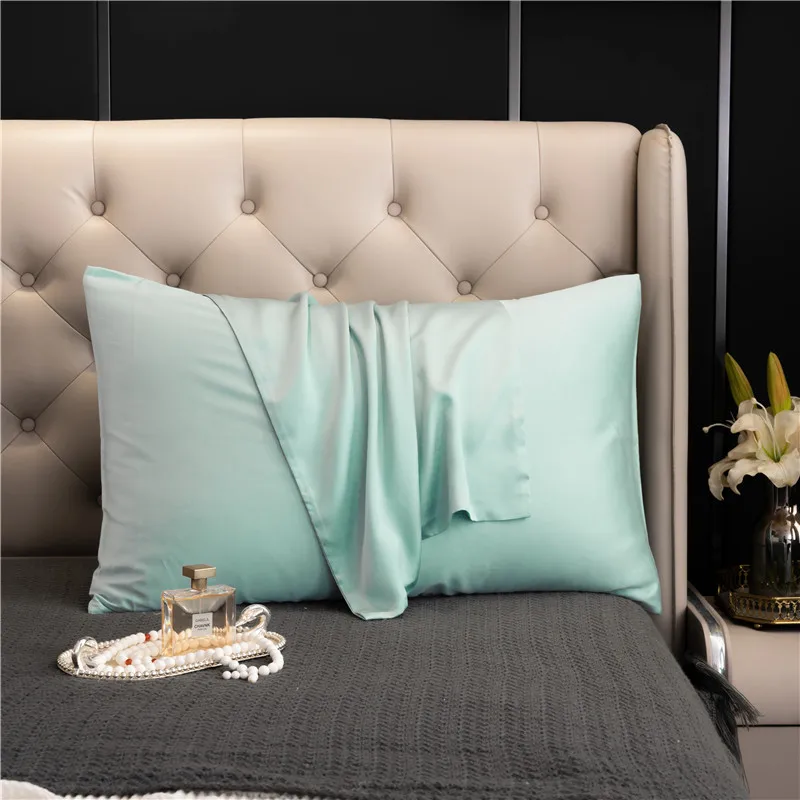 Luxurious Natural Silk Pillowcase - Ultra-Soft Solid Color Bedding Cover