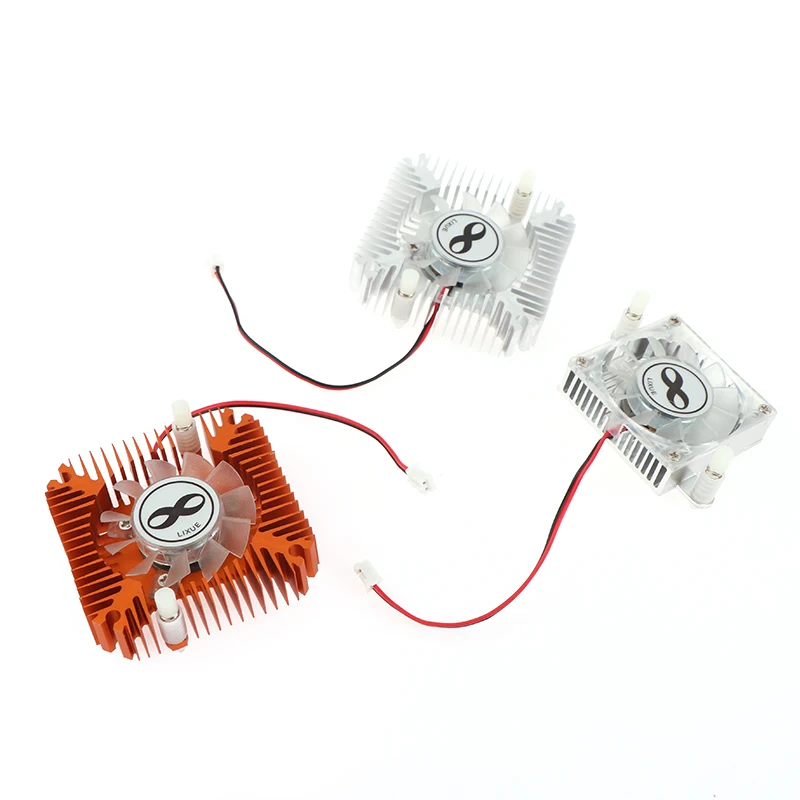 1Pc 55mm 12V DC PC Computer Laptop CPU VGA Video Card Cooler Cooling Fan Heatsink Ball Graphics Card Fan Accessories