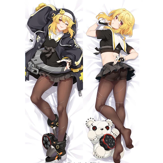 Dakimakura Anime Guilty Gear Bridget Full Body Pillow Case Bedding