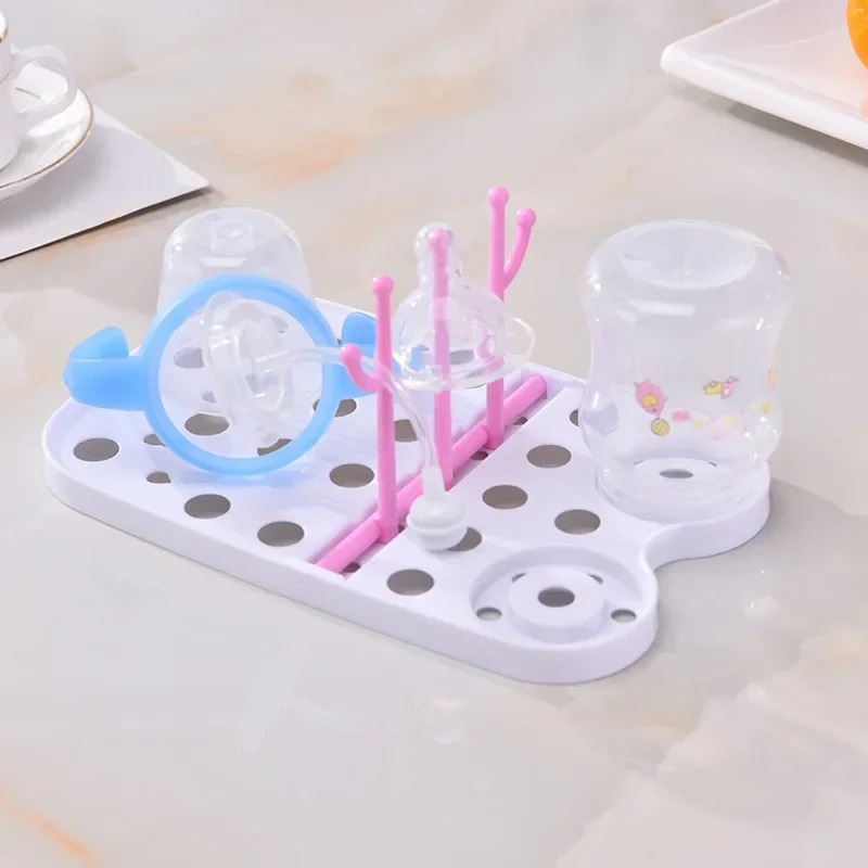 Baby Feeding Bottle Drain Rack Nipple Feeding Cup Holder Storage Drying Rack Bottle Cleaning and Drying Shelf Clean Hygienic