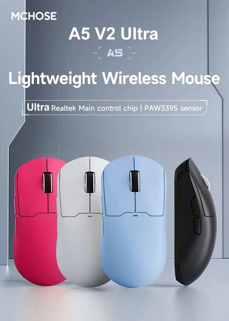 MCHOSE Ultra mouse Blue ゲーミングマウス MCHOSE L7 ウルトラ