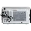 OUIO Microwave oven 700W compact with 6 pre-cooking settings, fast defrost, electronic control panel and glass turntable 3