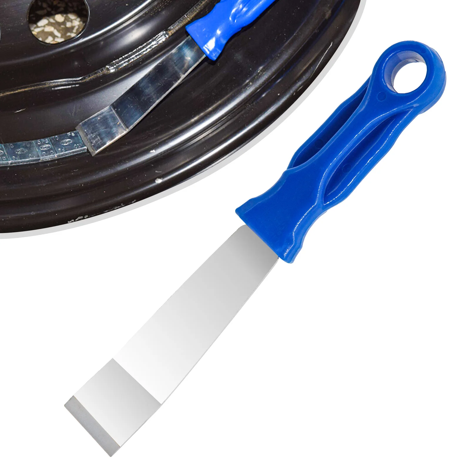 Car Tire Repair Tool Metal Scraper For Adhesive Stick On Wheel Weights