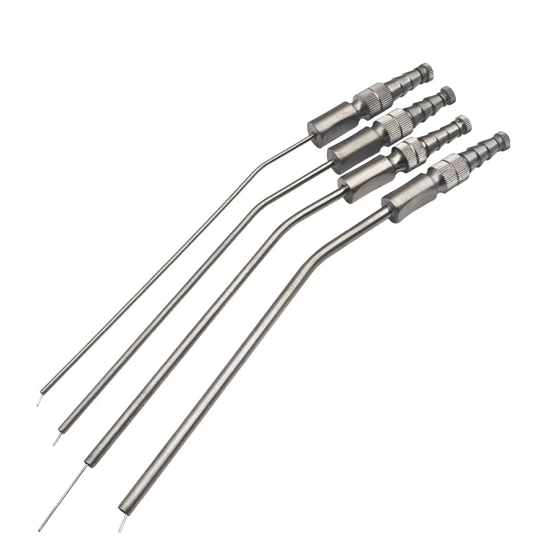 

Oral stainless steel dental implant suction tube dental metal suction and drainage tube strong suction tip