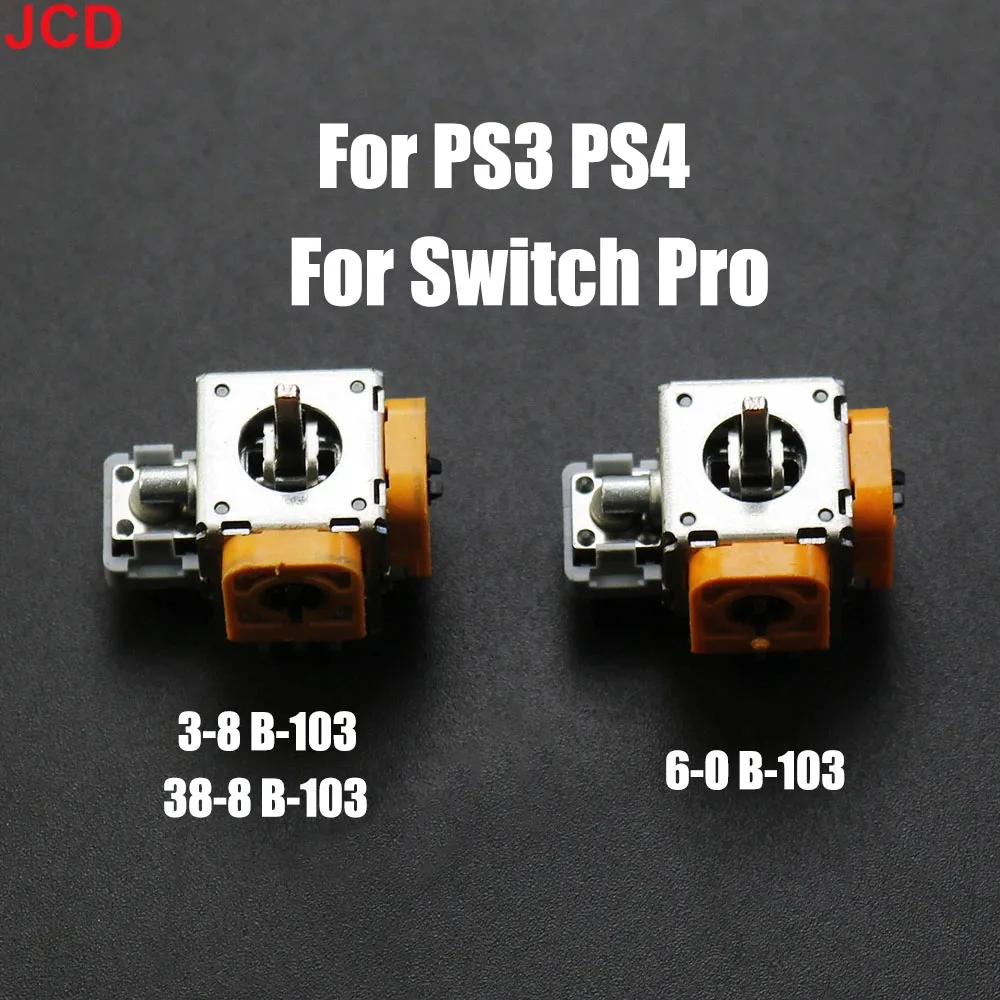

JCD 1pcs 3D Analog Joystick Sticks Sensor Module Rocker For NS Switch Pro For PS3 PS4 Controller Rocker Potentiometer Replace