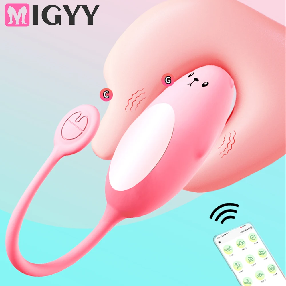 Drahtlose Vibration Liebe Ei Vibrator Vaginal G-Punkt Vibrations stimulator tragbare Bluetooth-App-Steuerung Sexspielzeug für erwachsene Frauen 1