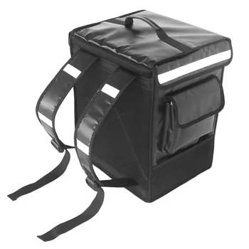 【RECOMMEND】Consegna zaino isolato di grande capacità da 35 litri, per ciclisti, borsa termica per alimenti e bevande, spesa e sp