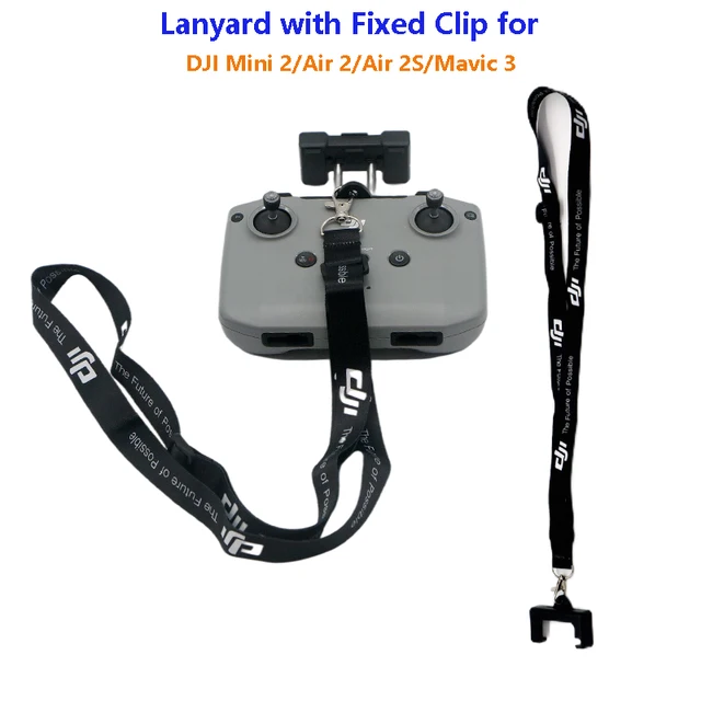 Remote Controller Lanyard NeckStrap w Fixed Clip Hook for DJI MINI 2/Mini 3 Pro Air 2S/Mavic Air 2/DJI Mavic 3 Drone Accessories 1