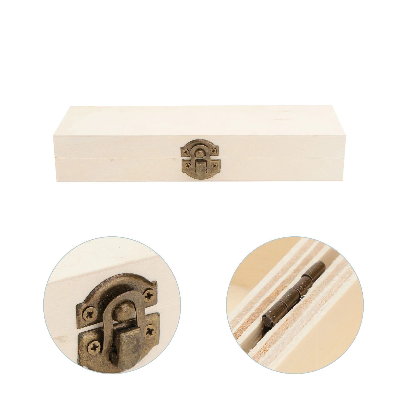 

Шкатулка для драгоценностей, 2 шт., с винтажным металлическим замком 21x7 см