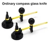 Glass Cutter 6 Wheel Compasses Circular Cutting with Suction Cup Circle Professional Glass Bottle Cutter Cutting Tools 1