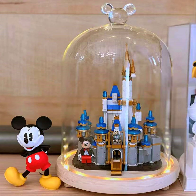 18*30cm Luminous Black Base Glass Dome Vase Home Decoration Big Size Creative Ball Top Cover DIY Friend Favor Gift Wedding Prop 2