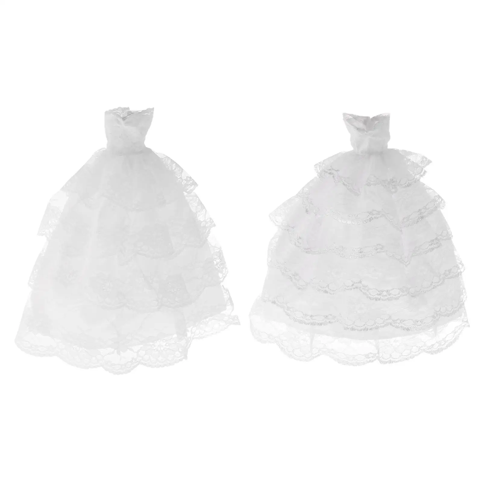 

Bridal Dress Landscape Decor Outfit Cute 1/6 Scale Figure Wedding Dress