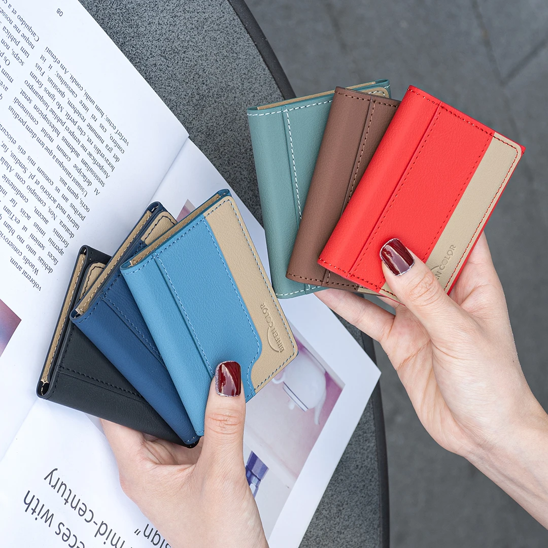 Premium Leder-Brieftasche mit Magnetischer Halterung für iPhone 18 Pro Max 17 Pro für MagSafe Kreditkarten-ID-Kartenhalter mit Standfunktion – Detail 12