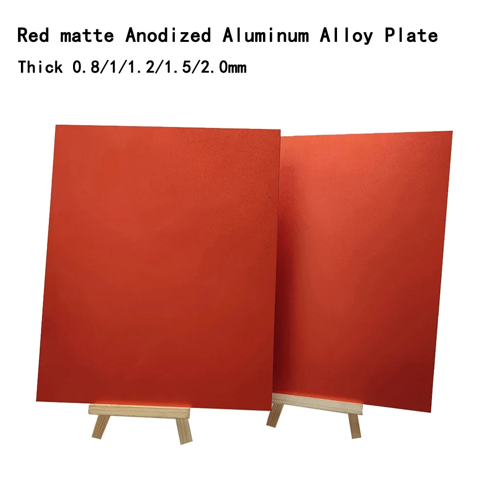 Red Anodized Aluminum Sheet Anodized Aluminum Sheet (3