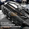 Amphibious 2 To 1 All-terrain Crawler Tracked Tank RC Car 2.4G Powerful Power Waterproof Remote Control Toy Car Armored Vehicle 3