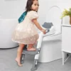 Children's Pot Soft Baby Potty Plastic Road Pot Infant Cute Baby Toilet Seat Boys & Girls Potty Trainer Seat Stool 0-6 Years Old 2