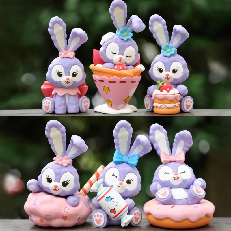 

Disney Cute StellaLou Strawberry Bear Action Figure Toy Ornament Children's Cartoon Doll Model Hand Tabletop Ornament Toy Gift