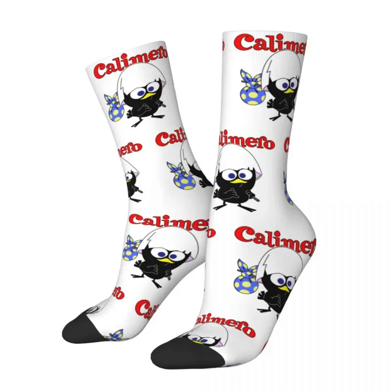 

Женские носки calimero с мультяшным принтом, мягкие Повседневные носки Harajuku merch, средние Носки, лучшая идея для подарка