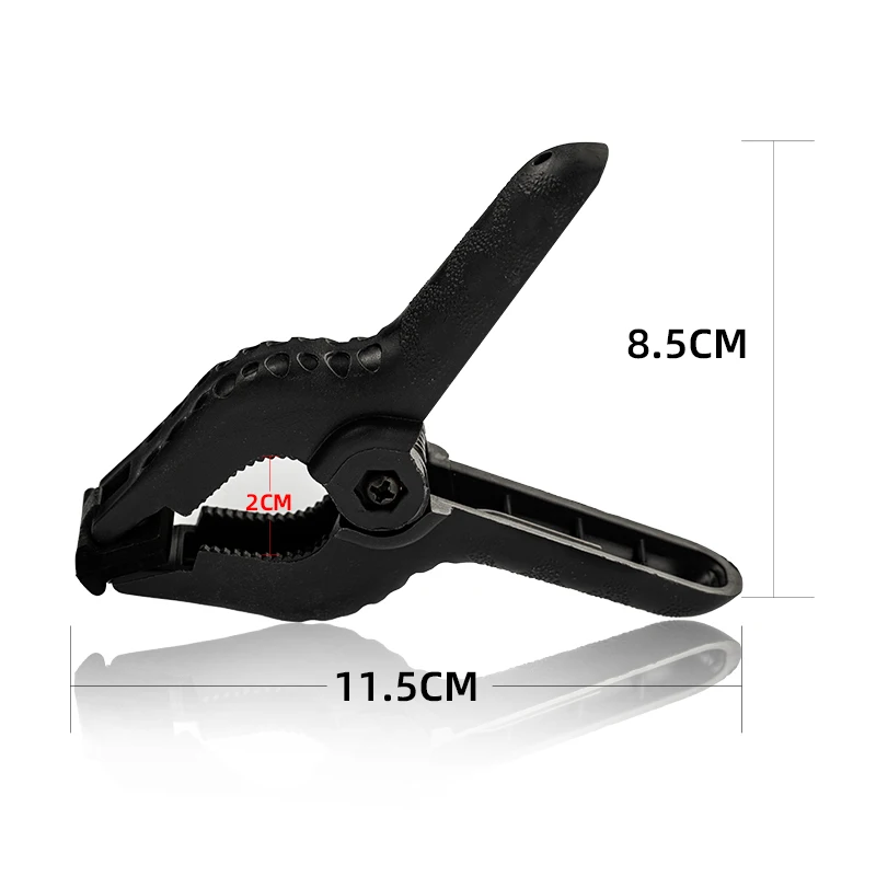 Photography Background Stand Clip Set Photo Studio Elastic Clip Heavy Duty Musli