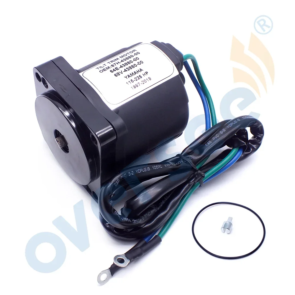 Trim tilt switch assy 67H-43880 Power Trim Tilt Motor For Yamaha Outboard Motor 67H-43880 64E-43880 64E-43880-00 115-225 HP