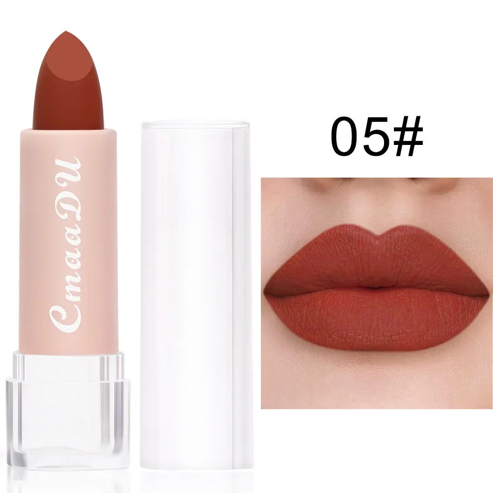 thumbnail image 1 of CmaaDu 15 Color Velvet Matte Lipsticks Waterproof Long Lasting Sexy Red Lipstick on-Stick Cup Makeup Lips Tints Pencil Cosmetics, 1 of 5