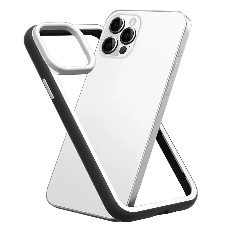 BumperCaseForiphone14ProMax13Pro1213DualColorFlexible
