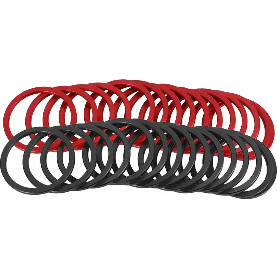 15pcs 2.5mm Mountain Road Bike Bottom Bracket Gasket Freewheel Hub Washer Spacer Aluminium Alloy Bottom Bracket Spacer