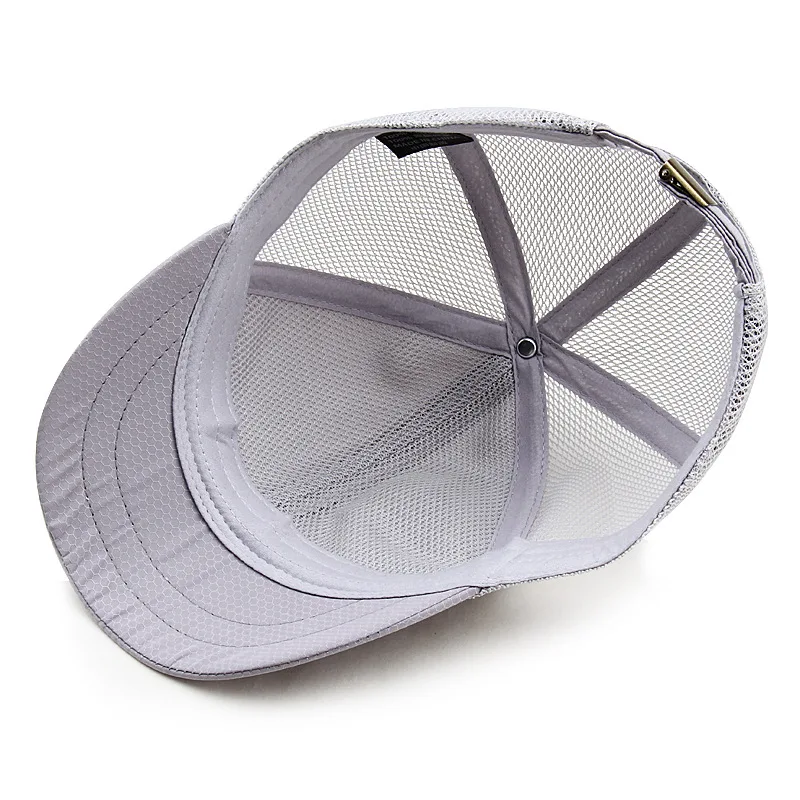 Outdoor Men Women Sun Visor Hats Lightweight Waterproof Breathable Sports Hat UPF50+ Ultra Thin Cooling Baseball Hats Short Brim 4