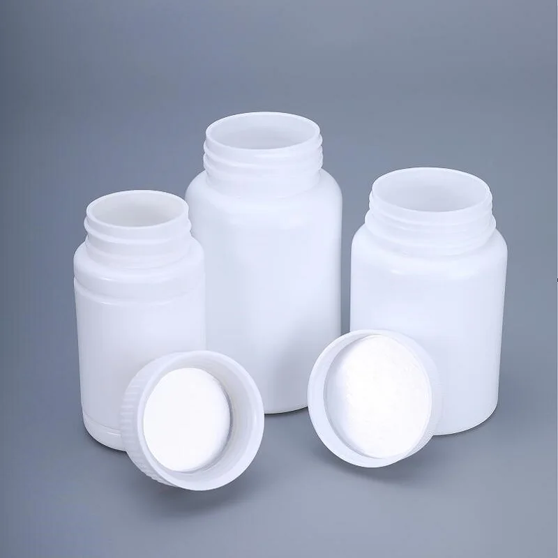 20PCS Food Grade Round Plastic Bottle Medicine Capsule Pill Container 20ML 30ML 40ML 50ML 70ML 100ML 150ML 200ML medicine pill container