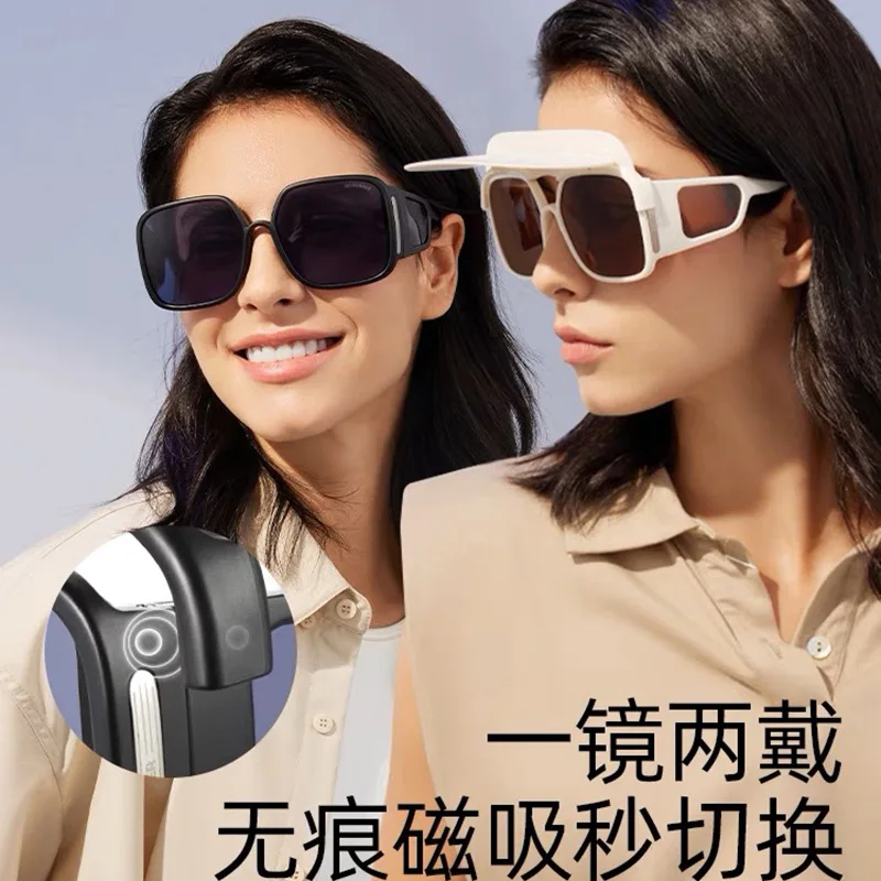 

Sunglassesmenand women fashion round glasses brand designer retro sunglasses high quality Multifunctional sunglasses for cycling